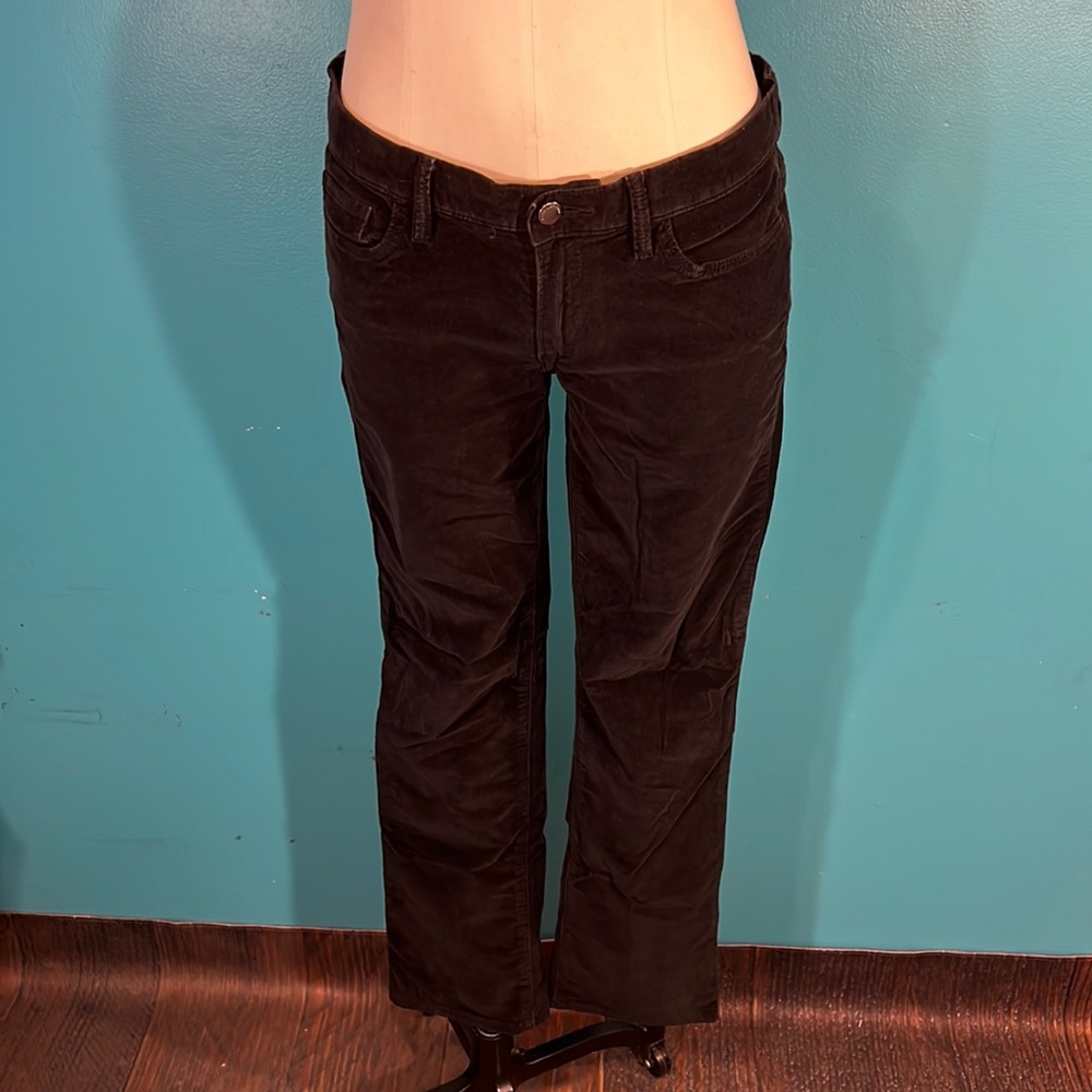 Black velvet Calvin Klein jeans